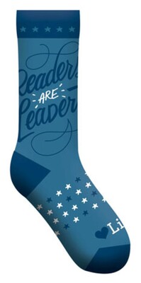 Readers Are Leaders Socks (Pack of 6) Readers Are Leaders Socks (Pack of 6)