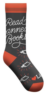 Read Banned Books Socks (Pack of 6) Read Banned Books Socks (Pack of 6)
