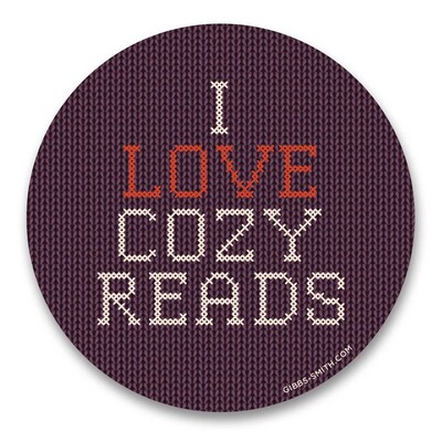 I Love Cozy Reads Sticker (Pack of 6) I Love Cozy Reads Sticker (Pack of 6)