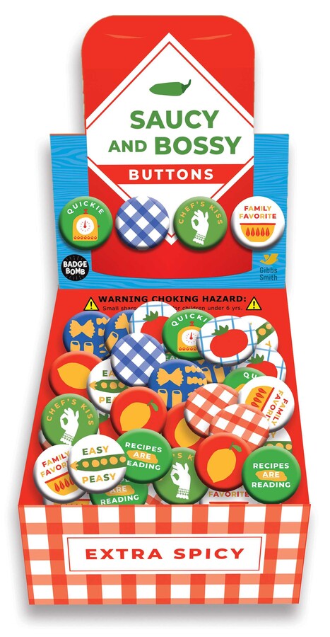 Saucy and Bossy Button Box