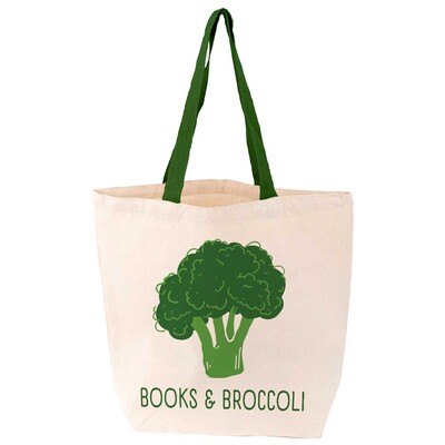 Books & Broccoli Tote Books & Broccoli Tote