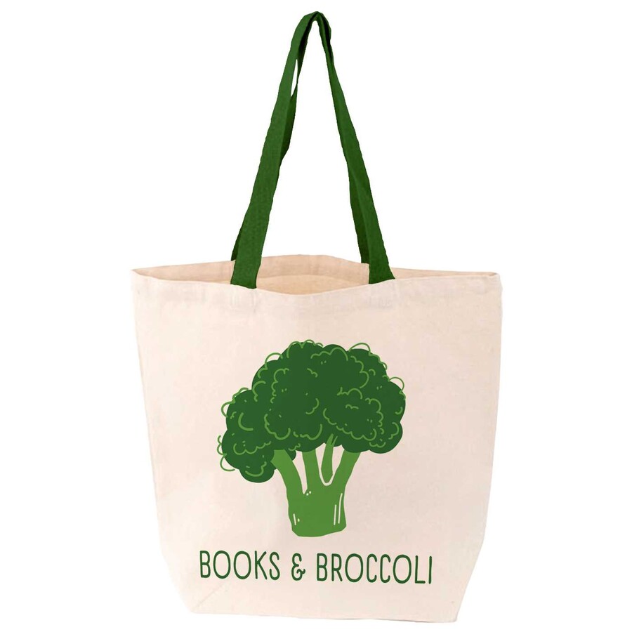 Books & Broccoli Tote