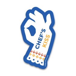 Chef's Kiss Sticker (Pack of 6)