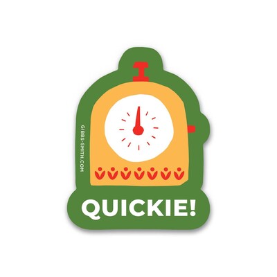 Quickie! Sticker (Pack of 6) Quickie! Sticker (Pack of 6)