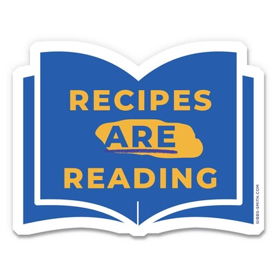 Recipes ARE Reading Sticker (Pack of 6) Recipes ARE Reading Sticker (Pack of 6)