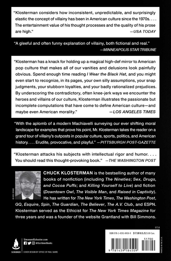 I Wear the Black Hat
