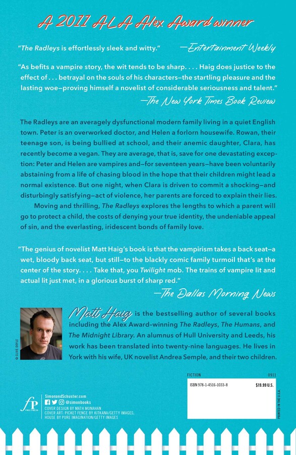 The Radleys Book by Matt Haig Official Publisher Page Simon