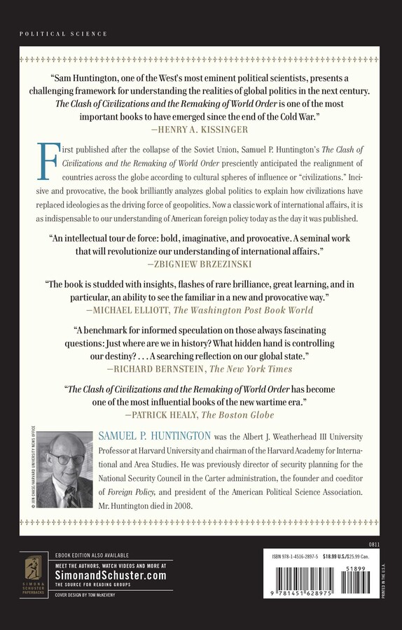 Clash of Civilizations and the Remaking of World Order