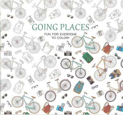 Going Places—18 Designs on Perforated Pages