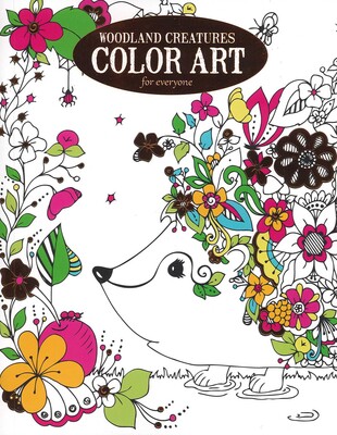 Woodland Creatures Color Art for Everyone Woodland Creatures Color Art for Everyone