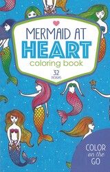 Color on the Go Mermaid at Heart Coloring Book