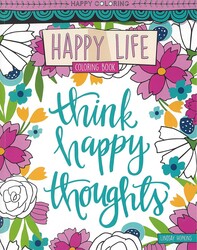 Happy Life Coloring Book