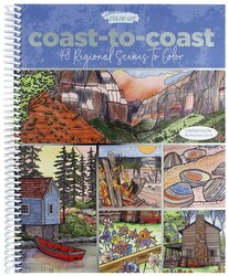 Coast to Coast Coloring Book Coast to Coast Coloring Book