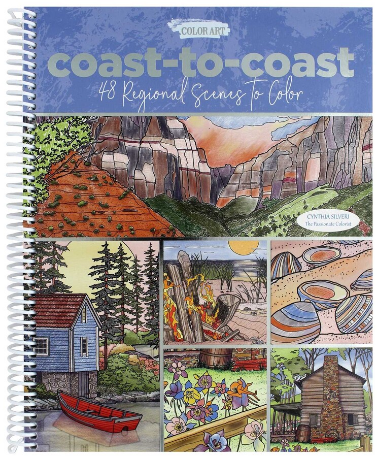 Coast to Coast Coloring Book