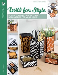Wild for Style— Plastic Canvas Desk Sets and Accessories for Your Home Wild for Style— Plastic Canvas Desk Sets and Accessories for Your Home