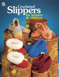 Crocheted Slippers for Women & Children Crocheted Slippers for Women & Children
