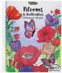 Blooms & Butterflies Coloring Book Blooms & Butterflies Coloring Book
