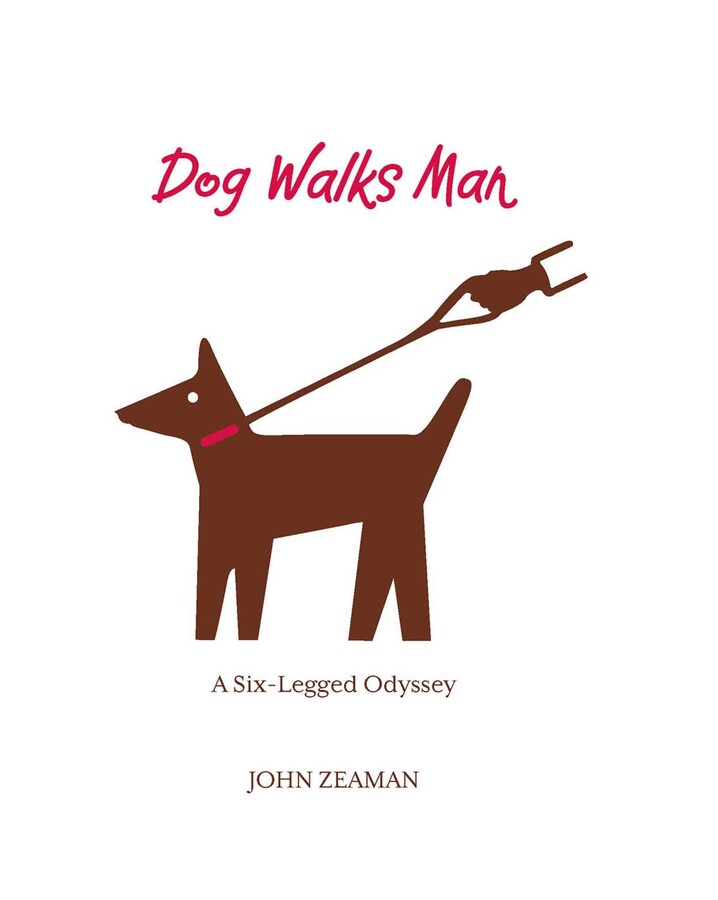 Dog Walks Man
