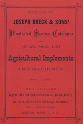Joseph Breck & Sons' 1880 Catalogue