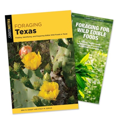 Foraging Texas Guidebook and Folding Pocket Guide Bundle Foraging Texas Guidebook and Folding Pocket Guide Bundle