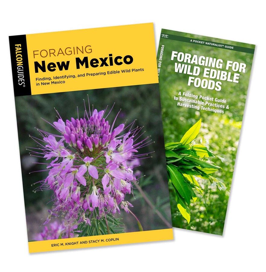 Foraging New Mexico Guidebook and Folding Pocket Guide Bundle