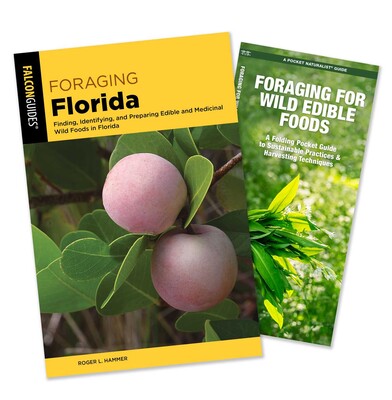 Foraging Florida Guidebook and Folding Pocket Guide Bundle Foraging Florida Guidebook and Folding Pocket Guide Bundle