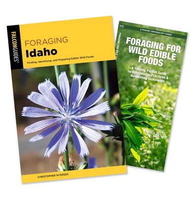 Foraging Idaho Guidebook and Folding Pocket Guide Bundle Foraging Idaho Guidebook and Folding Pocket Guide Bundle