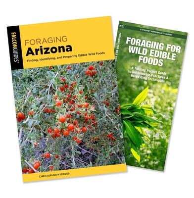 Foraging Arizona Guidebook and Folding Pocket Guide Bundle Foraging Arizona Guidebook and Folding Pocket Guide Bundle