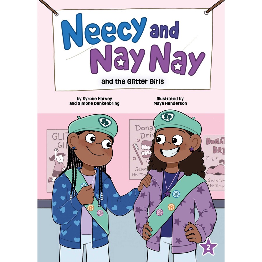Neecy and Nay Nay and the Glitter Girls (Neecy and Nay Nay #2) (A Funny Chapter Book Series About Twin Girls)