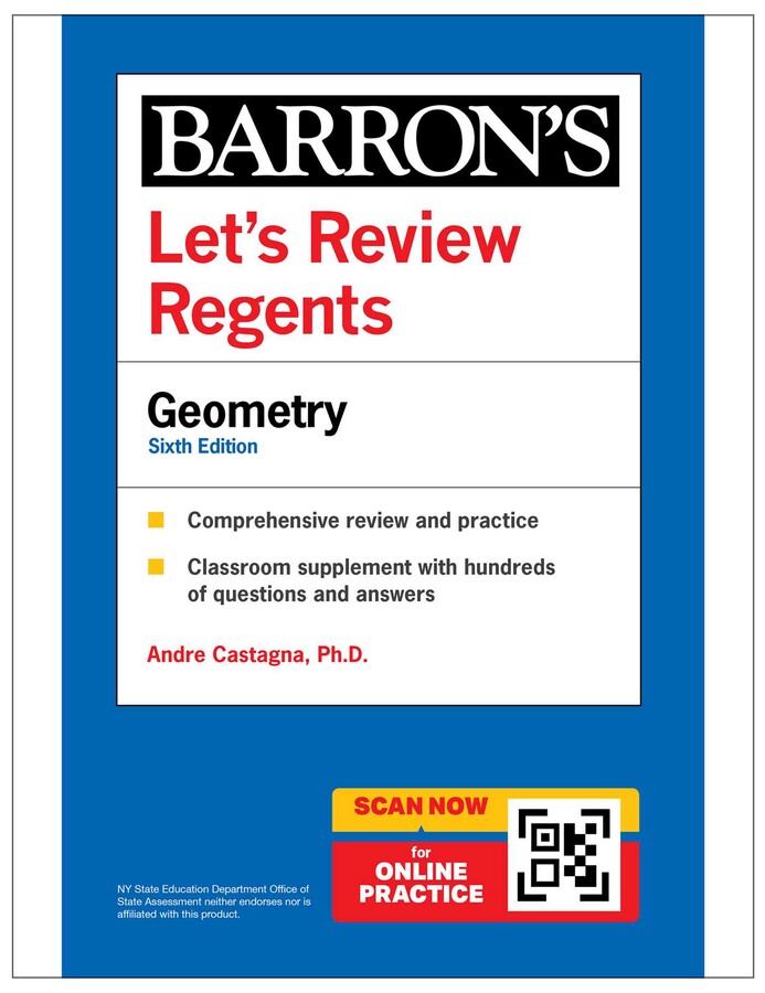 Let's Review Regents: Geometry, Sixth Edition