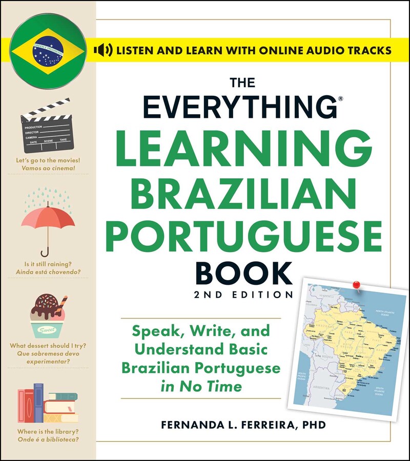 Everything Learning Brazilian Portuguese Book, 2nd Edition