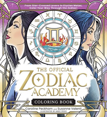 Official Zodiac Academy Coloring Book