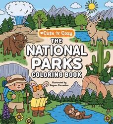 The National Parks Coloring Book The National Parks Coloring Book