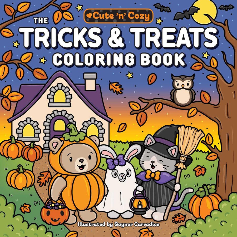 Tricks & Treats Coloring Book