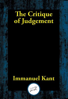 Critique of Judgement Critique of Judgement