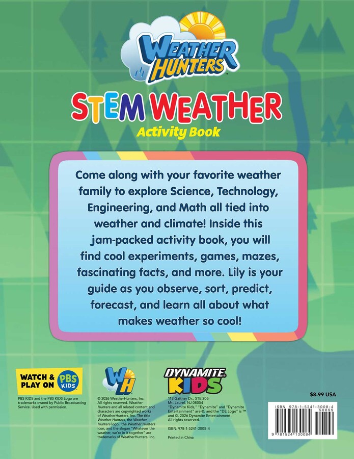 Weather Hunters STEM Coloring & Activity Book