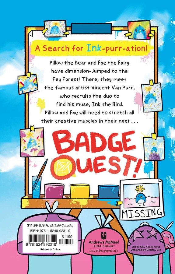 Badge Quest: The Ink-Credible Escape!