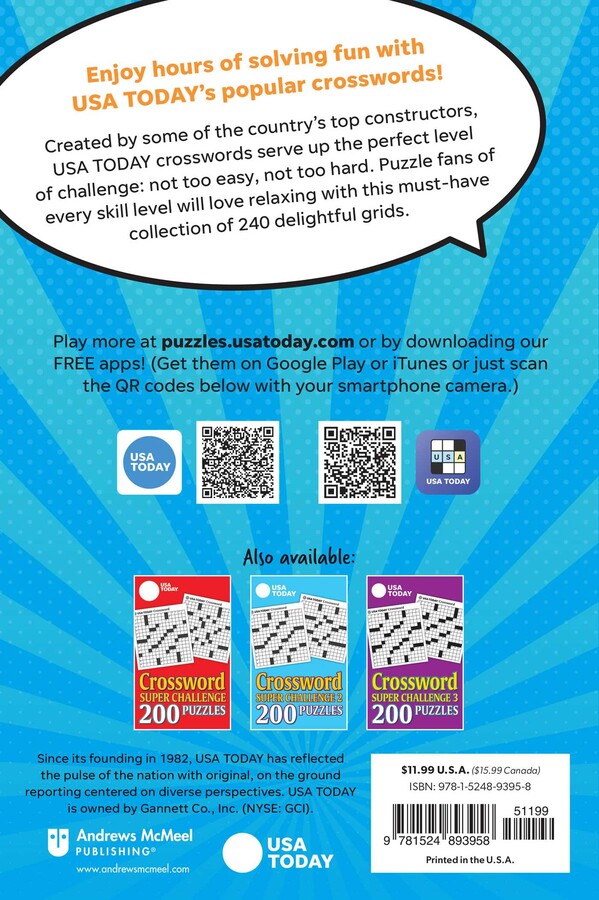 USA TODAY Seriously Fun Crosswords
