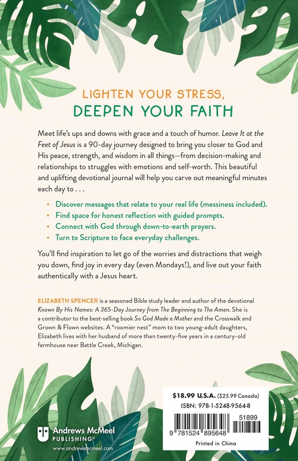 Leave It At the Feet of Jesus