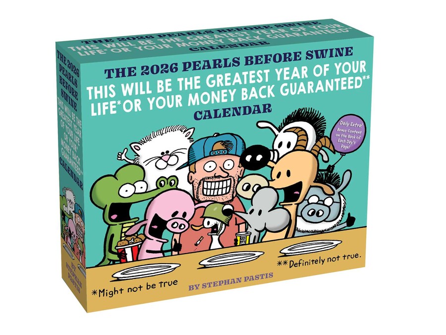 Pearls Before Swine 2026 DaytoDay Calendar Book Summary & Video