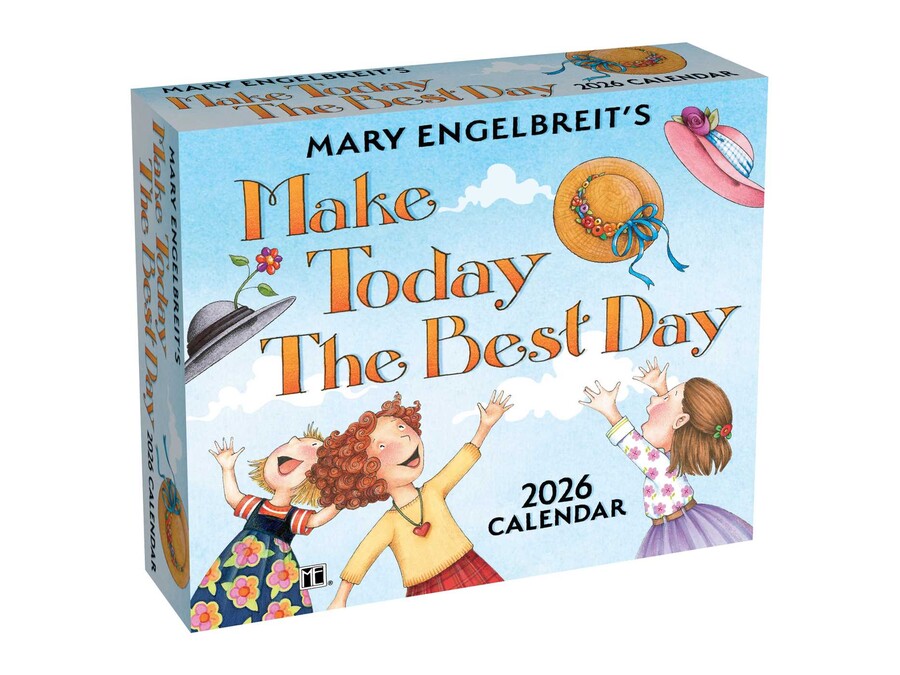Mary Engelbreit's Make Today the Best Day 2026 DaytoDay Calendar