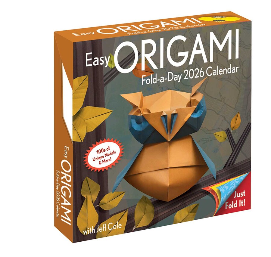 Easy Origami 2026 FoldaDay Calendar Book Summary & Video Official