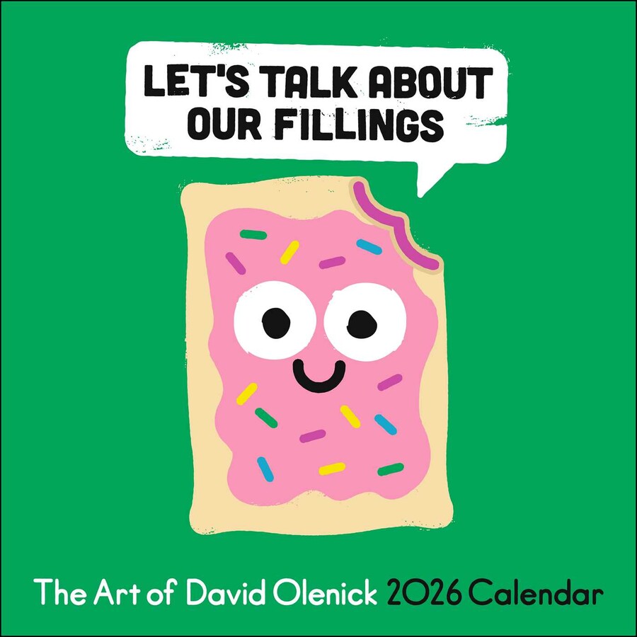 The Art of David Olenick 2026 Wall Calendar Book Summary & Video
