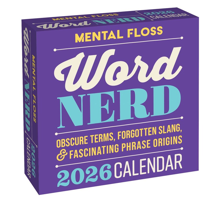 Word Nerd 2026 Calendar Book Summary & Video Official Publisher