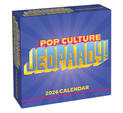 Pop Culture JEOPARDY 2026 Day to Day Calendar Book Summary Video