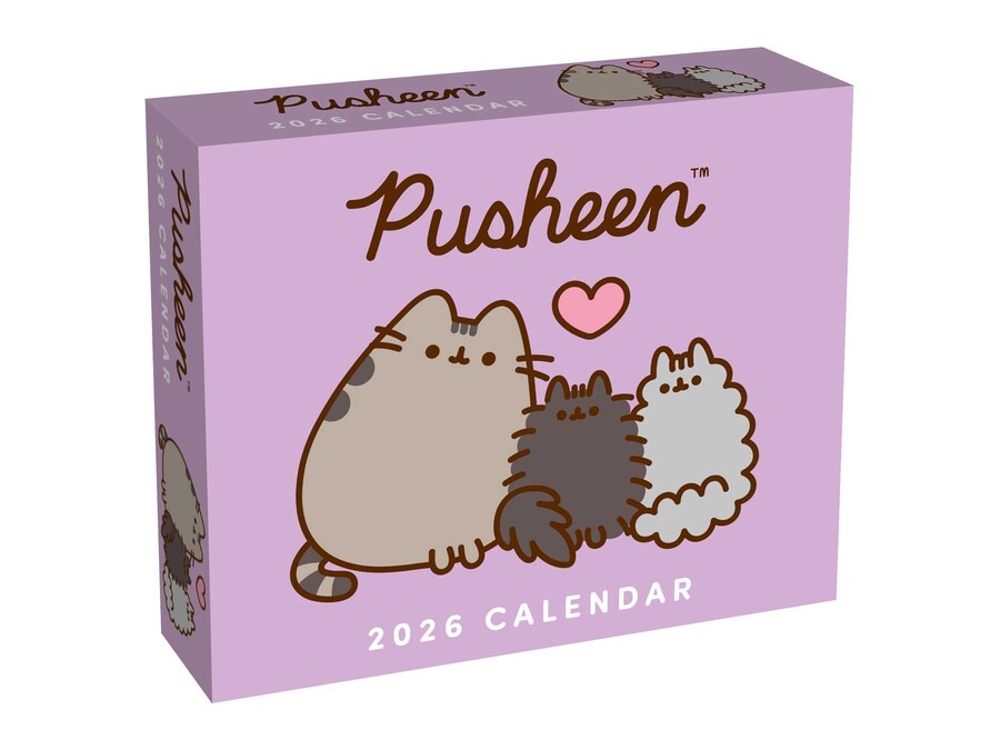 Pusheen 2026 DaytoDay Calendar Book Summary & Video Official