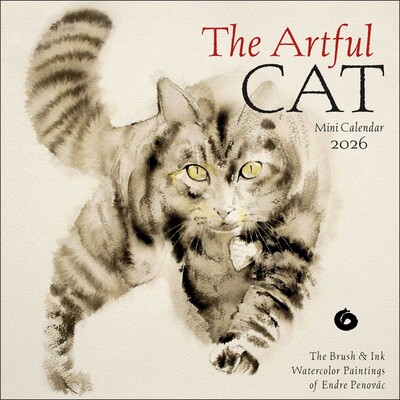 The Artful Cat 2026 Mini Wall Calendar - Book Summary & Video