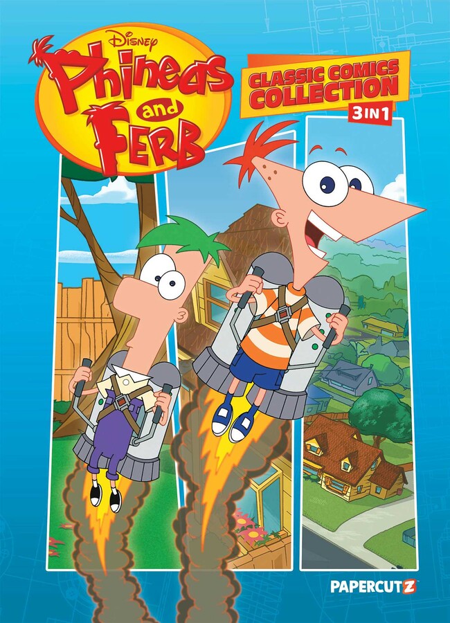 Phineas and Ferb Classic Comics Collection 3 in 1 Vol. 1 | Book by ...