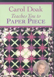DVD Carol Doak Teaches You to Paper P DVD Carol Doak Teaches You to Paper P