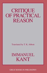 Critique of Practical Reason Critique of Practical Reason